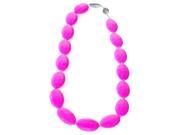 Itzy Ritzy Pebble Teething Necklace Pink