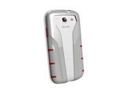 Qmadix Qm fgss3whrd x Protective Skin for Xpression Samsung Galaxy SIII 1 Pack Skin White red