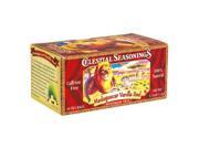 Celestial Seasonings African Tea Madagascar Vanilla Red 20 Count Tea Bags Pack of 6