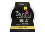 L Oreal Paris Studio Line Overworked Hair Putty 1.7 Ounce