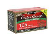 Bigelow Decaffeinated Constant Comment Tea 20 Count Boxes Pack of 6
