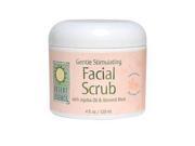 Facial Scrub Gentle Stimulating Jojoba Almond Desert Essence 4 oz Scrub