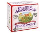 Peppermint Herb Tea 20 bags Celestial Seasonings