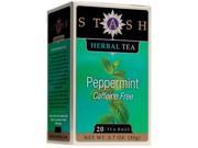 Stash Premium Peppermint Herbal Tea Tea Bags 20 Count Boxes Pack of 6