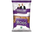 Newman s Own Organics Pretzels Salted Rods 8 Ounce Bags Pack of 12