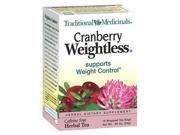 Traditional Medicinals Organic Weightless Cranberry Herbal Tea 16 Tea Bags