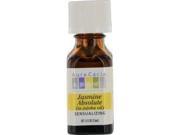 AURA CACIA Precious Essentials Oil Jasmine Absolute w Jojoba .5 fl oz