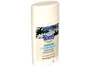 Tom s of Maine Natural Long Lasting Deodorant Stick 64g 2.25oz Unscented