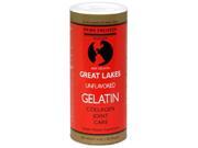Gelatin Kosher Unflavored Beef Type B Great Lakes 1 lbs Powder