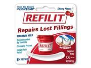Refilit Temporary Cement Exclusively For Lost Fillings Cherry Flavor 2g Bli...