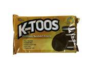 KinniToos Chocolate Sandwich Creme Gluten Free 8 Ounce Packages Pack of 6