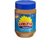 SunButter Natural Crunch Sunflower Seed Spread 16 Ounce Plastic Jars Pack o...