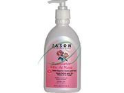Invigorating Rosewater Hand Soap Jason Natural Cosmetics 16 oz Liquid