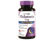 Natrol Melatonin Fast Dissolve Nutritional Supplements 1mg 90 Count