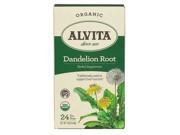 Dandelion Root Tea Organic Alvita Tea 24 Bag