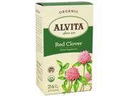 Red Clover Tea Organic Alvita Tea 24 Bag