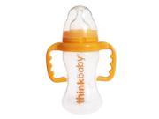 Thinkbaby BPA Free No Spill Sippy Cup Orange Natural 9 Ounce