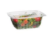 Eco Products EP RC32 32 oz Rectangular Clear Deli Container with Lid Case of 200