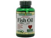 Nature s Bounty Fish Oil 2400 Mg Double Strength Odorless Softgels Omega 3 90 Count
