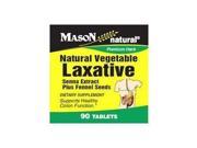 Mason Natural Natural Vegetable Laxative Tablets 90 Ea