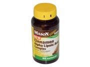 Mason Natural Cinnamon Alpha Lipoic Acid Complex Capsules 60 Ea