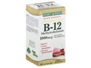 Natures Bounty Methylcobalamin B12 Microlozenge Tablets 1000 Mcg 60 Count