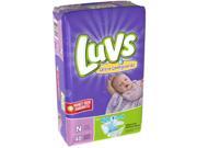 Luvs Ultra Leakguards Diapers Jumbo Pack Size Newborn 40 Ct 4 Pack