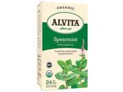 Alvita Organic Spearmint Herbal Supplement 24 Bags