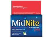 Midnite Pm Sleep Aid Tablets 28 Count