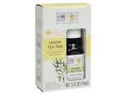 Aura Cacia Essential Oil Pure Lemon Tea Tree .5 Fl Oz