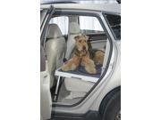 PetDek Dog Bench for back seat of car keeps Dog hair off car seat.