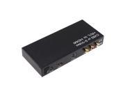 3 RCA Composite AV to HDMI Converter Adapter Analog CVBS and AUDIO L R To HDMI