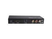 3 RCA Composite AV to HDMI Converter Adapter Analog CVBS and AUDIO L R To HDMI