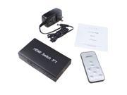 5 Port HDMI Switch Switcher Selector Ver 1.3 w IR Remote for PS3 Xbox Blu ray DVD HDTV 1080P