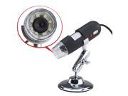 8 LED USB Digital Microscope 2.0MP Video Camera 500X