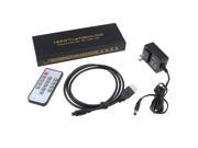 HDMI 4 x 2 HIFI Switch HDTV 3D Optical 3.5mm Stereo Audio Output