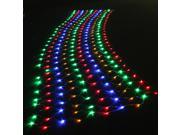 300 LED Net Mesh Fairy linkable String Light Christmas Lights Lighting Party Wedding Xmas Tree wrap RGB Multi color