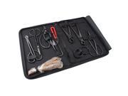 Bonsai Tool Set 10 pc Carbon Steel w Tool Roll Wires