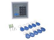 Security RFID Proximity Door Entry keypad for Access Control System with 10 Key Fobs