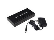 One Input to Four Outputs HDMI 1x4 3d Powered Splitter Ver 1.3 HDMI Splitter