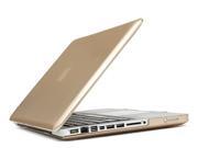 3in1 Rubberized Hard Case Champagne Gold Laptop Shell Keyboard Skin Screen Protector for Apple Macbook Pro 15? inch 15.4? inch A1286