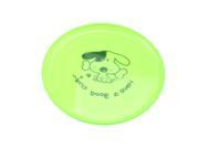 Plastic 20cm 8 inch 45g Dog Pet Flying Frisbee Flying Disc Saucer Pet Toy Pet Training Sports Green