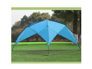 Triangular Design Sunshade Basecamp Shelter Tripod Beach Shelter Fiberglass Poles Family Sun Shade