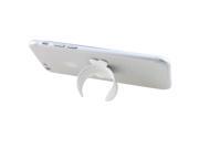 One Touch Silicone Phone Holder Stand Universal for iphone 4 4s 5 5s 5c Samsung S3 S4 Note2 Note3_White