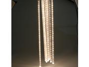 19.6 inch 8 Tube 144 LEDs Meteor Shower Rain Lights Waterproof String Light Decoration – Warm white