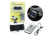 AGPtek 1.5 Inch LCD Car Kit Bluetooth MP3 Player SD MMC USB Remote FM Transmitter with Remote controller