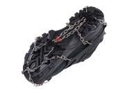 M Size Anti Slip Shoe Chain Ice Spike Cleats Overshoes Studded Shoe Non Slip Shoe Cover for Snow Walking Walker