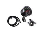 1 Set Analog Speedometer Resettable odometer Classic Style Speedometer Kit for Exercycle Bike