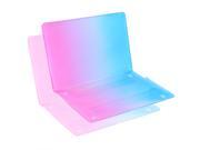 3 in1 Rubberized Hard Case Rainbow Laptop Shell Screen Protector with Keyboard Skin Screen Protector for Apple Macbook Pro 13 13.3�? Retina Display A1425