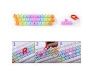 AGPtek Multimedia LED Illuminated 3 Color Backlight Backlit Adjustable Gaming Game USB Wired Keyboard with Rainbow Switchable keycaps